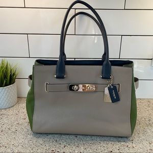 Coach Color Block Satchel